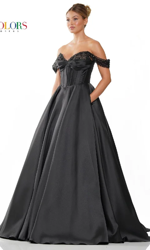 Pool-Chill Evening Dress -Colors Dress 3191 Formal Prom Dress