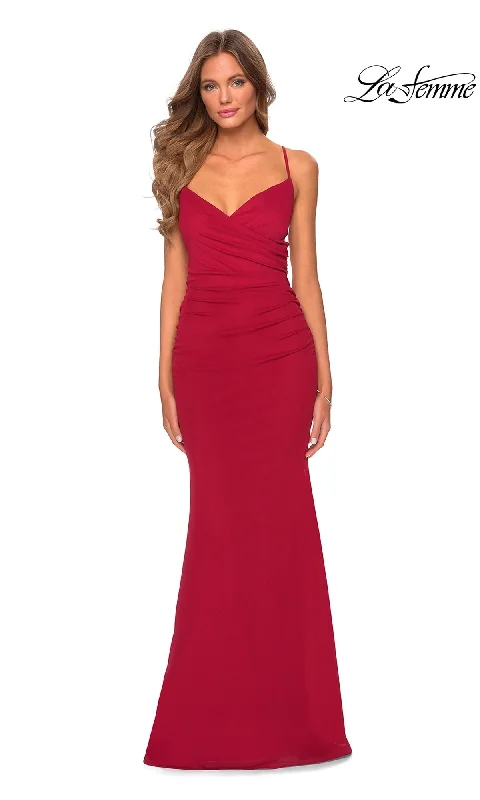 Corset-Top Evening Dress -La Femme 28541 Formal Prom Dress