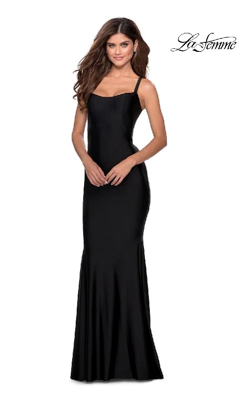 Beaded Evening Dress for Glam -La Femme 28568 Formal Prom Dress