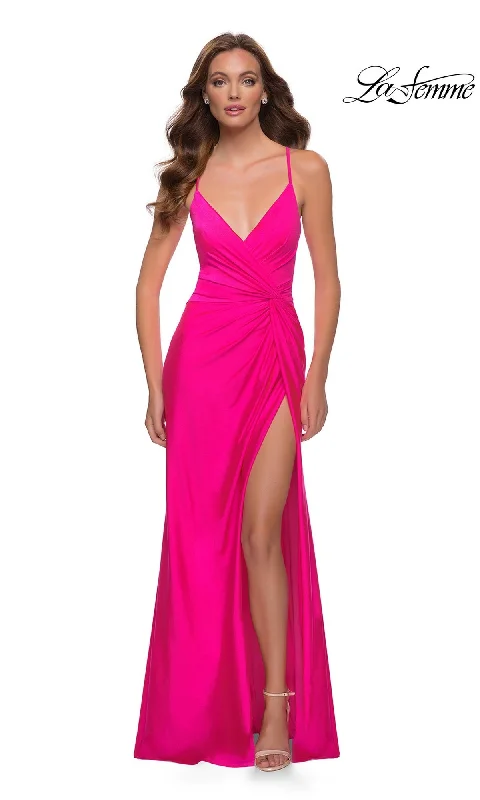 Subtle-Hue Evening Dress -La Femme 29870 Formal Prom Dress