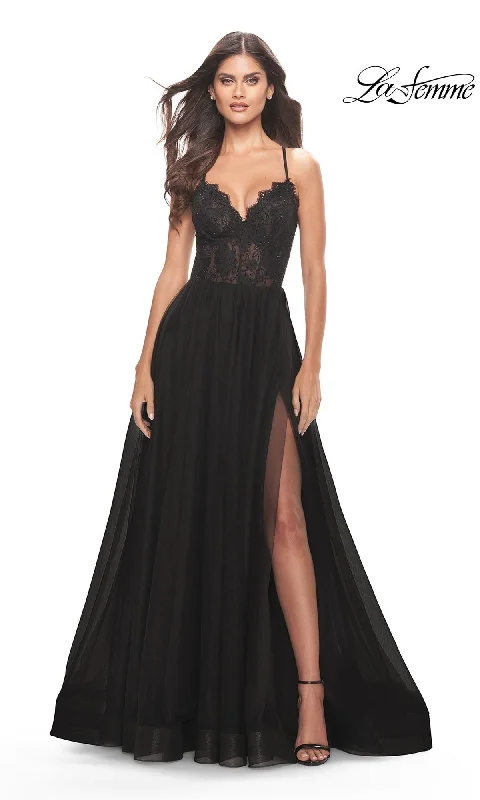 Sparkly Evening Dress -La Femme 31271 Formal Prom Dress