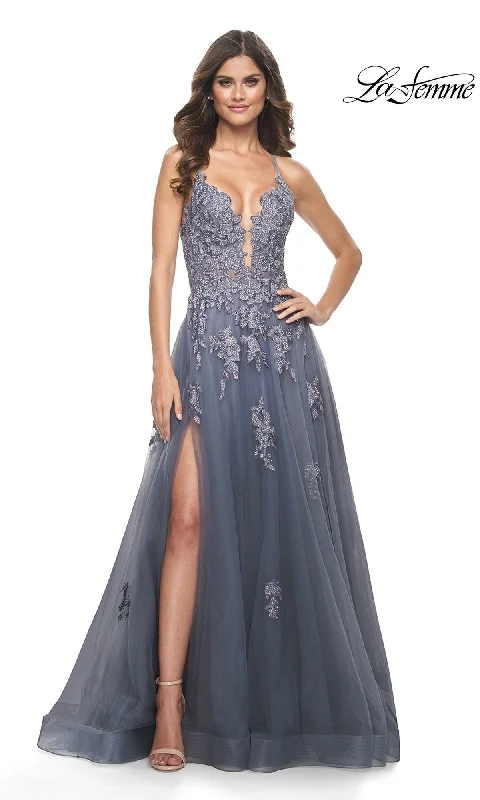 Fun-Chill Evening Dress -La Femme 31472 Formal Prom Dress