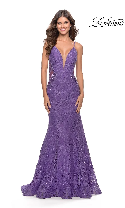 Cute-Hue Evening Dress -La Femme 31512 Formal Prom Dress