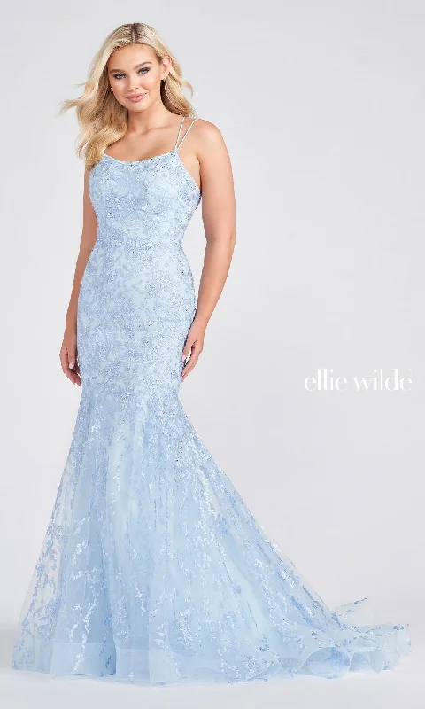 Elegant-Design Evening Dress -Lace Up Back Mermaid Prom Dress In Lace EW122032