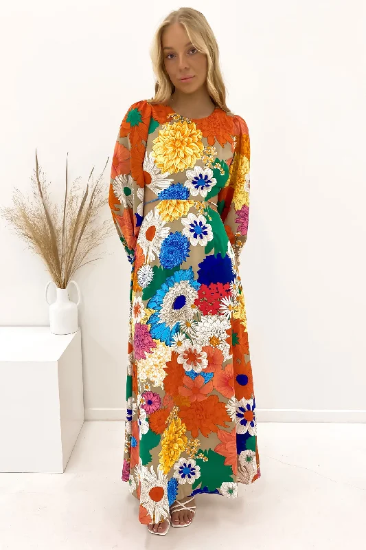 Thin-Velvet Maxi Dresses -Chance Maxi Dress Lantana