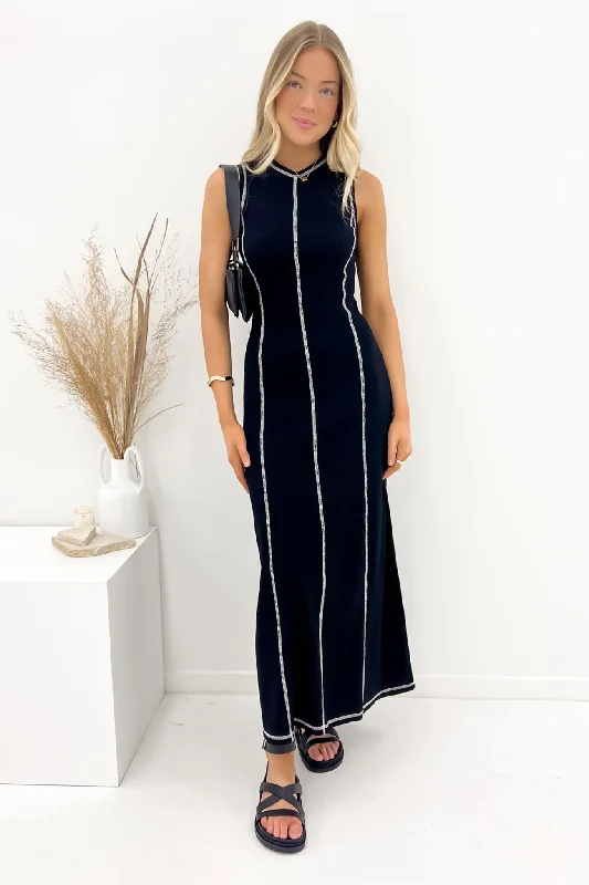 Maxi Dresses for Art Events -Diego Maxi Dress Black