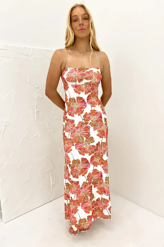 Maxi Dresses for Work Events -Evelyn Maxi Dress Poppy