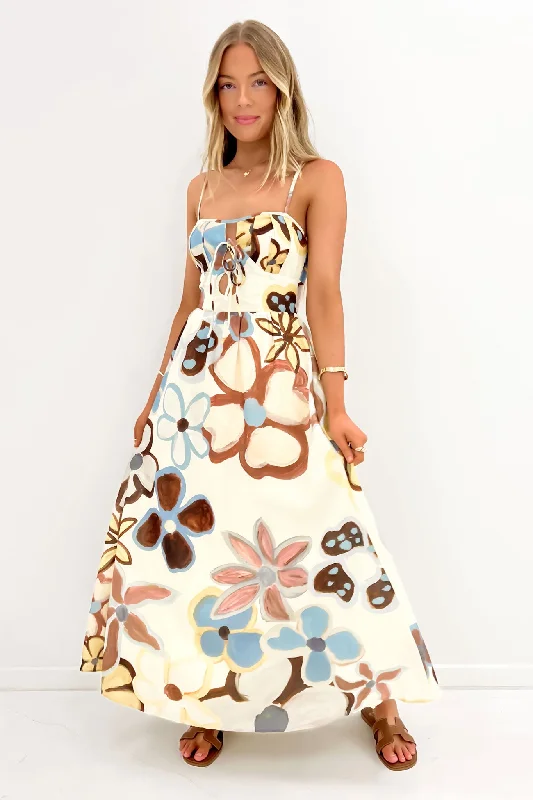 Maxi Dresses for Team Outings -Kiara Maxi Dress Caden