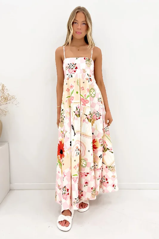 Maxi Dresses for Night Picnics -Minnie Maxi Dress Wonderland