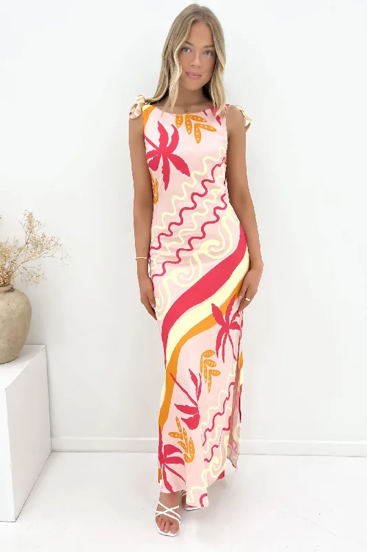 Maxi Dresses for Wine Nights -Ophelia Maxi Dress Calypso