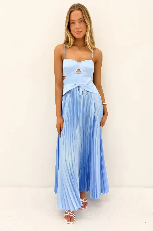 Shift-Edge Maxi Dresses -Parker Maxi Dress Blue