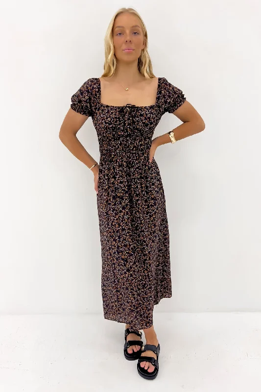 Maxi Dresses for Evening Looks -Pip Maxi Dress Print