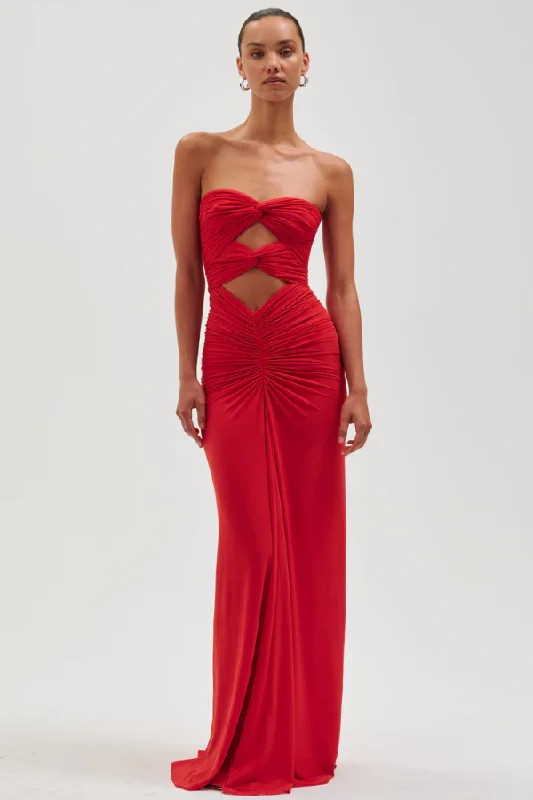 Maxi Dresses for Evening Dates -Be Dress Flame