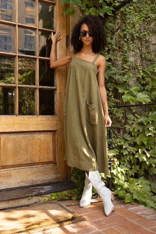 Airy Maxi Dresses for Ease -SALE - Sadie Maxi Contrast Dress