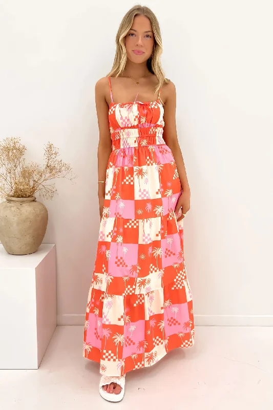 Maxi Dresses for Casual Dates -Zeva Maxi Dress Beach Side